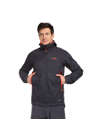 Fotogalerie Pánská větruodolná zateplená bunda ALPHA JACKET navy/anthracite