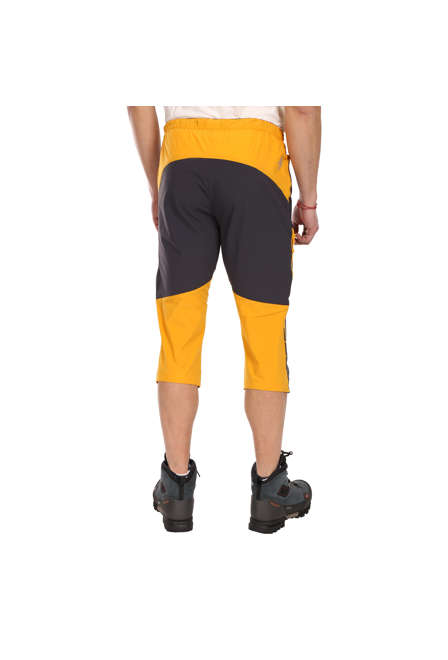 Fotogalerie Pánské lezecké kalhoty ASCENT LIGHT 3/4 anthracite/mango