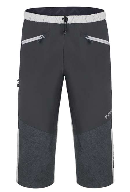 Fotogalerie Pánské lezecké kalhoty ASCENT LIGHT 3/4 anthracite/grey